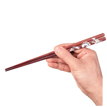 Load image into Gallery viewer, Readheart dragon artwork chopsticks. not personalized