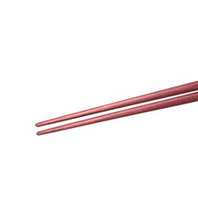 Load image into Gallery viewer, Purpleheart Chopsticks food end. Custom or personalized options available