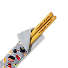 Load image into Gallery viewer, Sushi Roll Gray Chopstick Sleeve