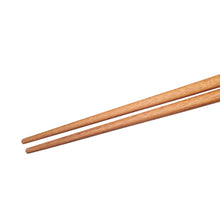 Load image into Gallery viewer, Tigerwood Chopsticks food tip. Custom personalized engraving not shown