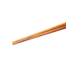 Load image into Gallery viewer, Rare Koa Wood Chopsticks tip woodgrain. Custom personalized engraving not shown