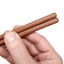 Load image into Gallery viewer, Rare Leopardwood Brown Chopsticks end woodgrain. Custom personalized engraving not shown