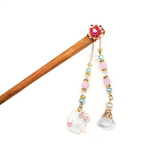 Load image into Gallery viewer, Cupcake Kitty Design Hairpin