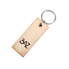 Load image into Gallery viewer, UwU Wood Keychain
