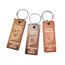 Load image into Gallery viewer, Uranus and Back Keychain