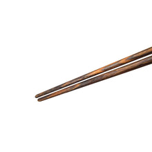 Load image into Gallery viewer, Bocote Wood Chopsticks tip woodgrain. Custom personalized engraving not shown