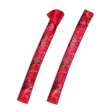 Load image into Gallery viewer, Metallic Print Chopstick Sleeve