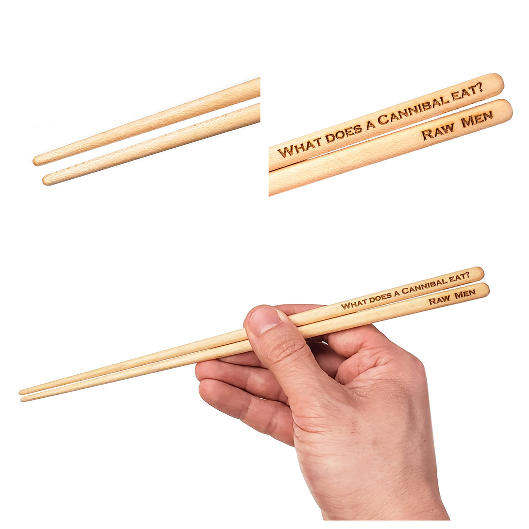 Cannibal Pun Chopsticks