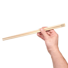 Load image into Gallery viewer, Maple cooking chopsticks full. Custom personalized engraving shown