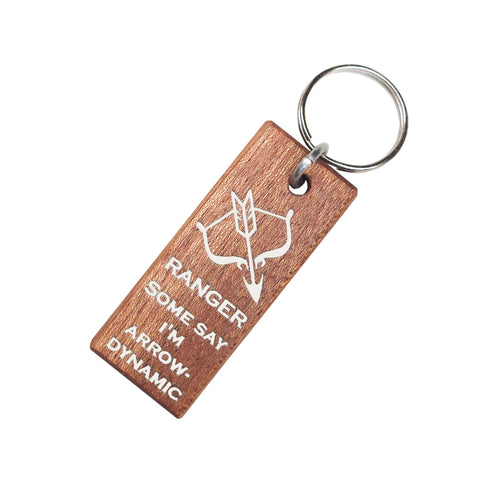 Ranger Wood Keychain