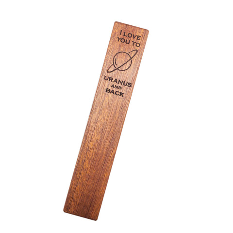 Uranus and Back Wood Bookmark