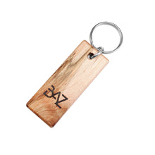 Load image into Gallery viewer, Roll for Initiative Wood Keychain
