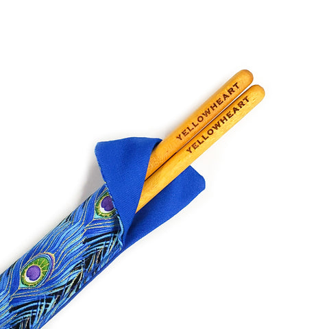 Peacock Blue Chopstick Sleeve