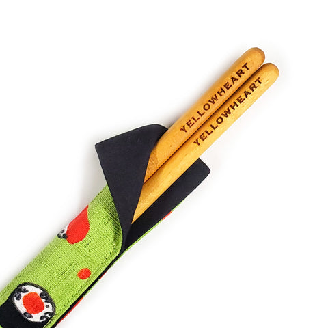 Sushi Roll Green Chopstick Sleeve