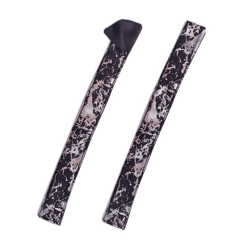 Metallic Print Chopstick Sleeve