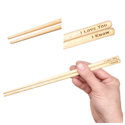 I Love You I Know Chopsticks