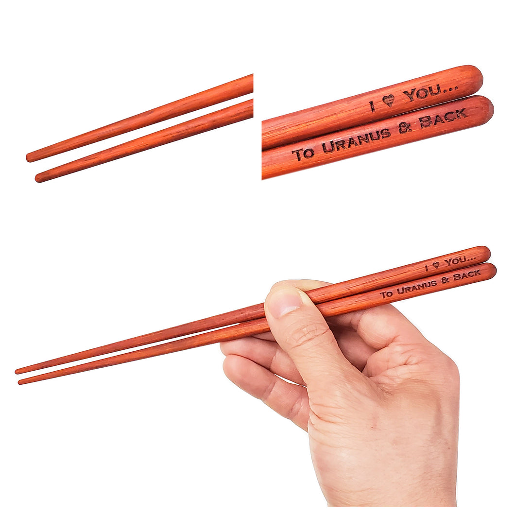 I ♥ you to Uranus Chopsticks